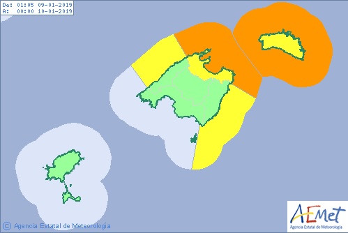 La ola de frío se acerca a Menorca