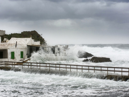 (Fotos) Las imágenes del temporal