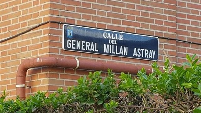 Calle del General Millán Astray.