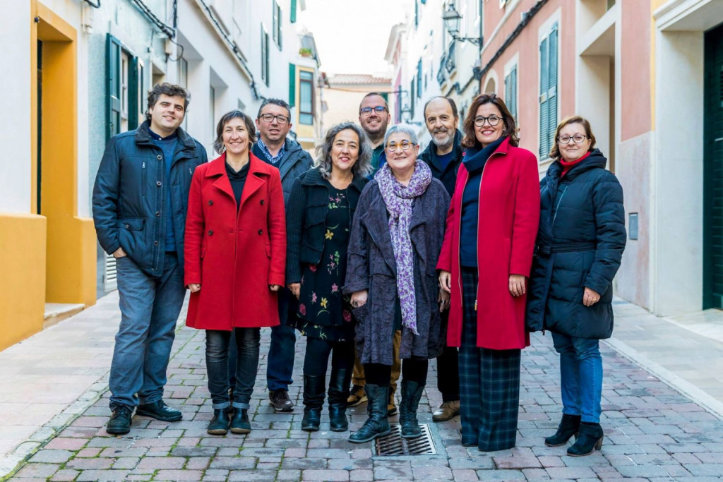 Imagen de los miembros de Junts per Lô que formaron parte de la candidatura municipal