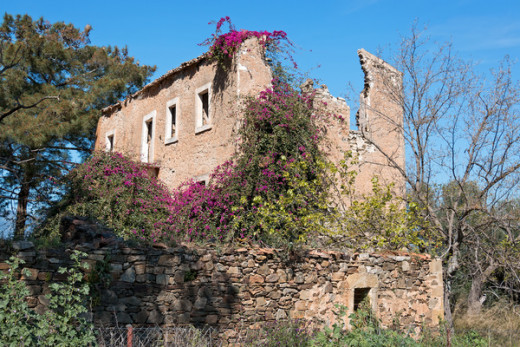 Casa en ruinas.