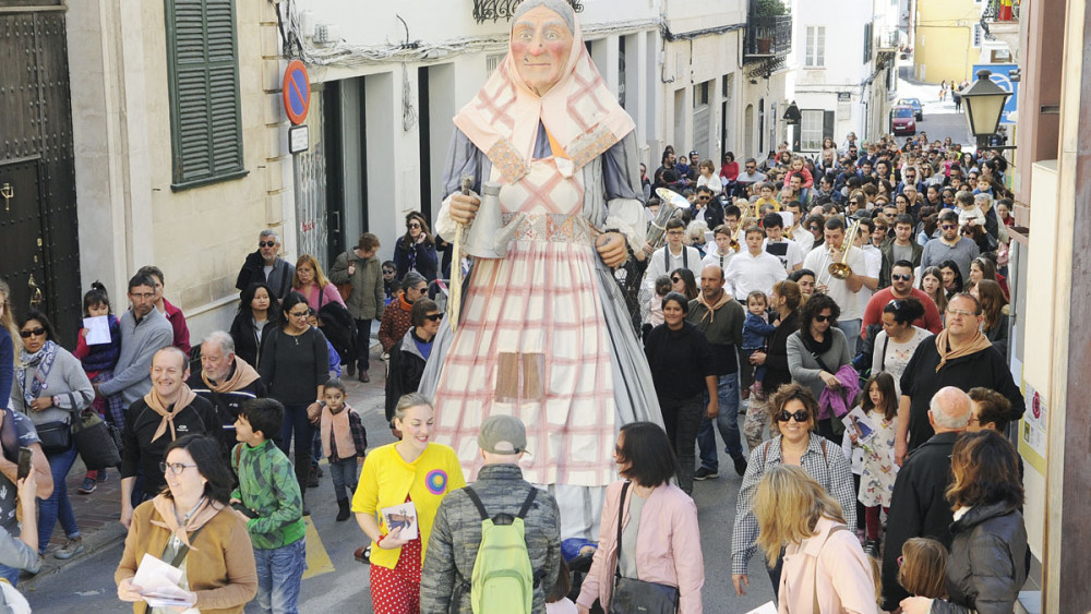 S'Àvia Corema, elemento propio en tiempos de Cuaresma (Foto:  Tolo Mercadal)