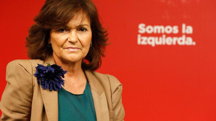 Carmen Calvo, vicepresidenta del gobierno