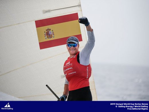 (Fotos y vídeo) Joan Cardona logra el bronce en la Copa del Mundo de Finn