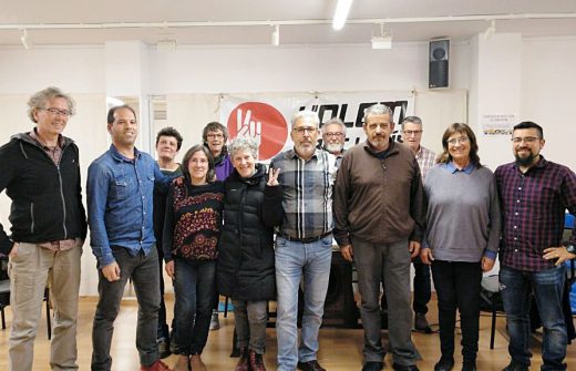 Miembros de la candidatura municipal de Volem Sant Lluís