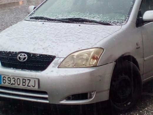 (Vídeo) Lluvia y granizo en Maó