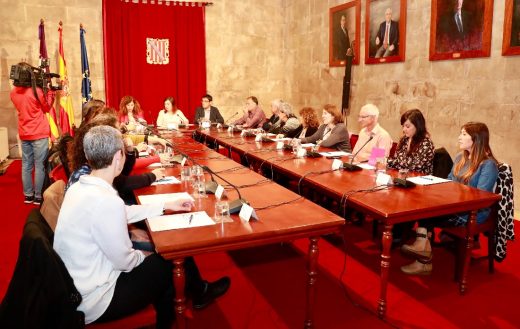 Imagen de la reunión celebrada esta mañana