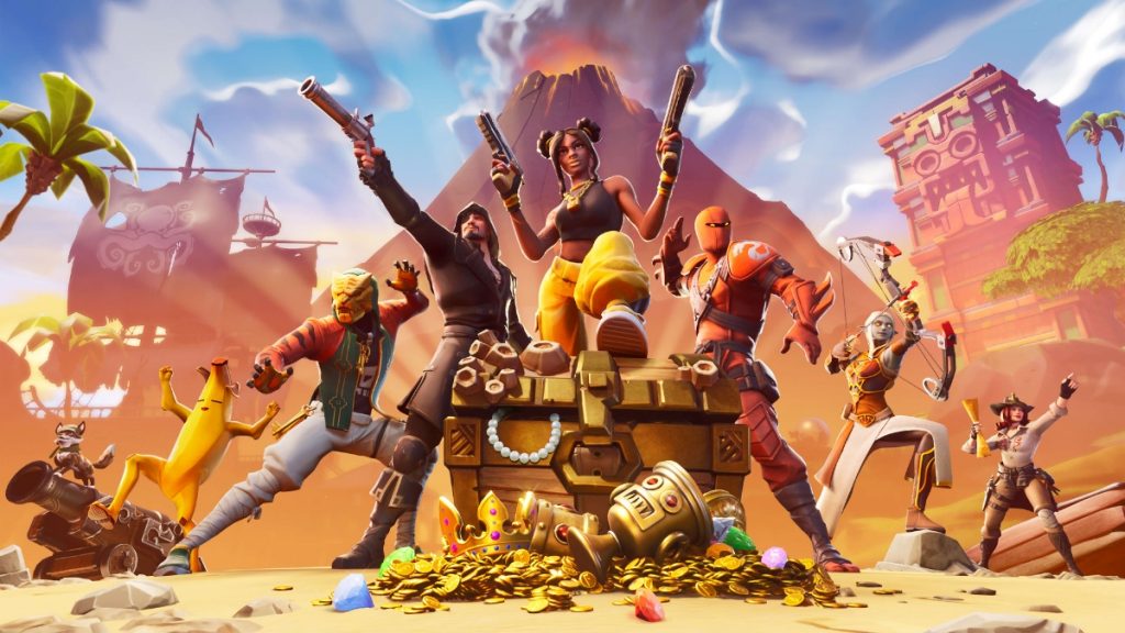 Imagen promocional del Fortnite.