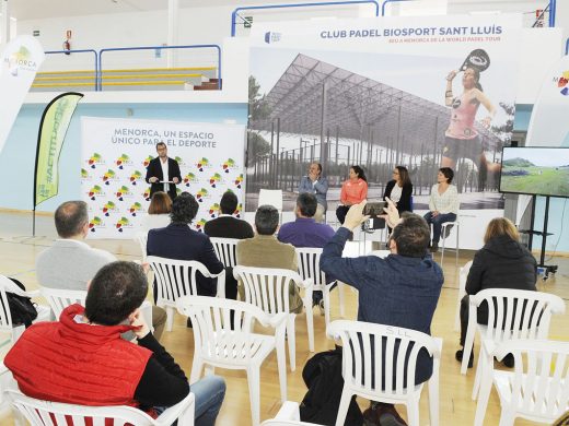 El World Padel Tour  dejará cuatro nuevas pistas en Sant Lluís