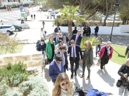 (Fotos) Pablo Casado defiende en Menorca una “España unida”