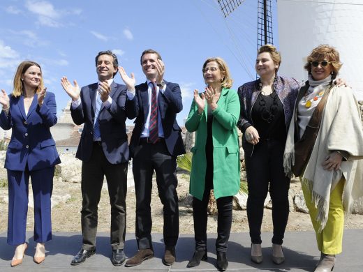 (Fotos) Pablo Casado defiende en Menorca una “España unida”