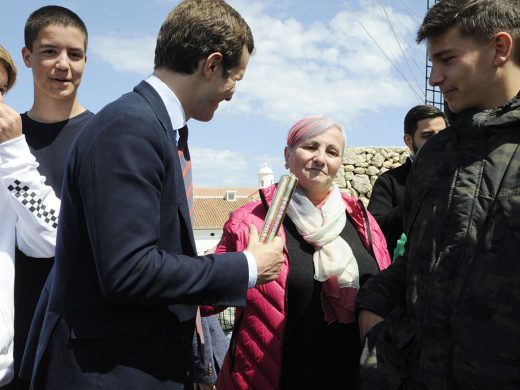 (Fotos) Pablo Casado defiende en Menorca una “España unida”