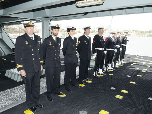 (Fotos) Homenaje en Maó a la Fuerza Marítima Europea