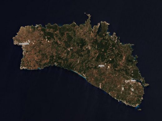 (Fotos) Menorca, vista desde el espacio