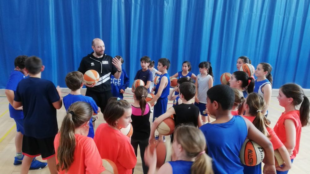 Joan Martínez. en un momento de la jornada (Fotos: CCE Sant Lluís)