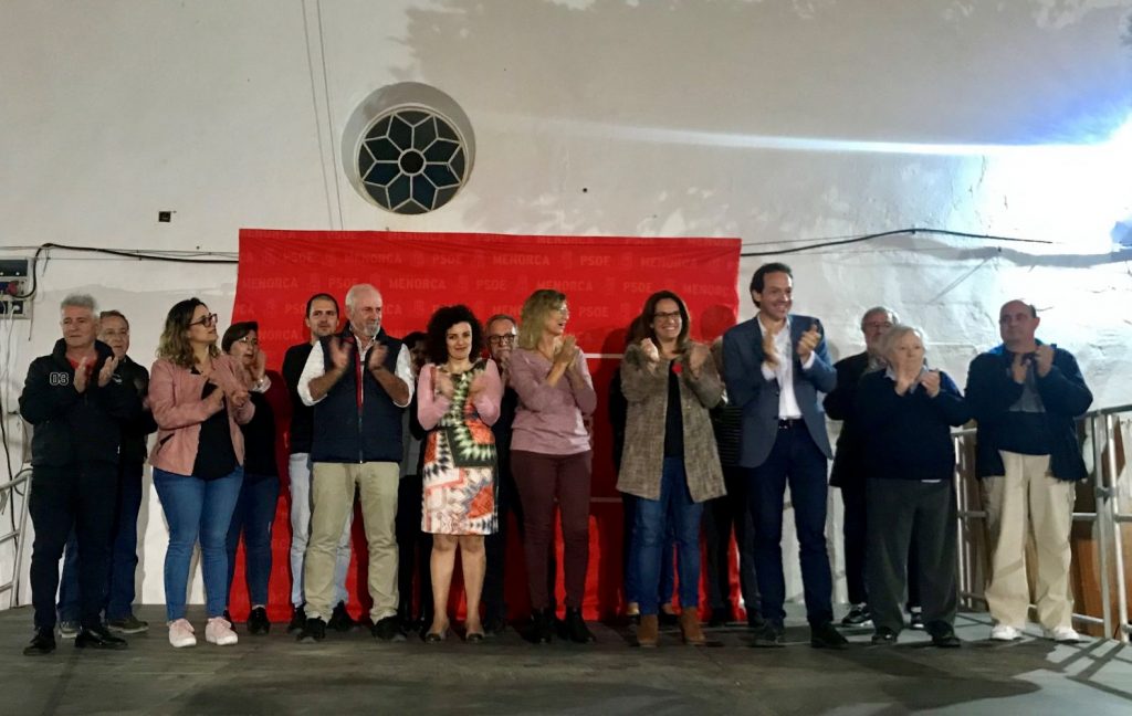 Presentación de la candidatura del PSOE al Ayuntamiento de Es Castell