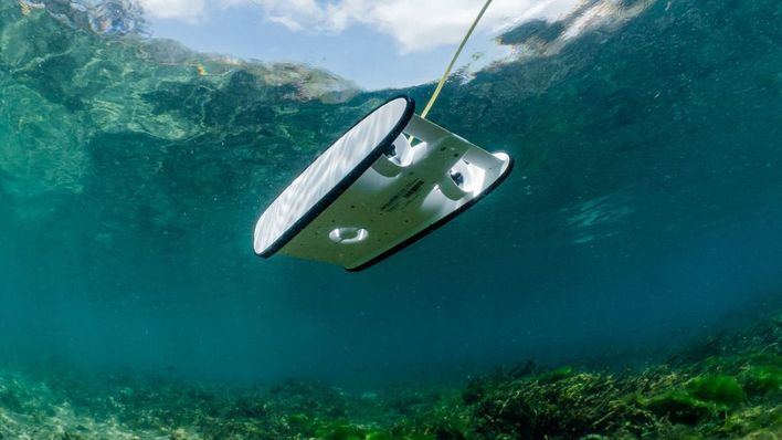 Robot submarino.