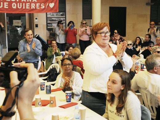 (Vídeo y fotos) El PSOE Menorca enseña músculo