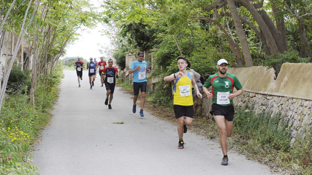 Un momento de la carrera (Fotos: Tolo Mercadal)