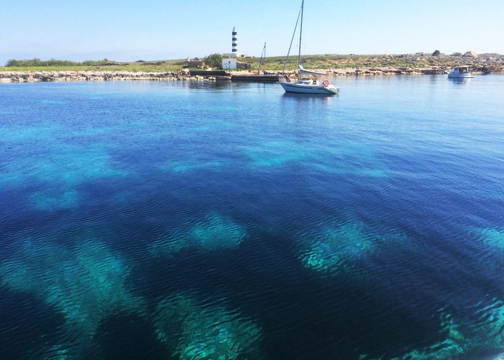 El de la Isla del Aire será el tercer campo de boyas ecológicas de Menorca