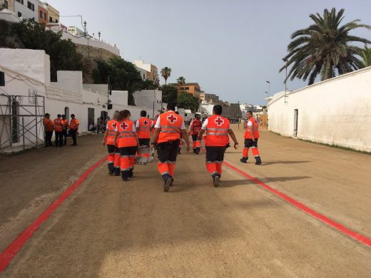 (Fotos) Creu Roja atendió a 126 personas, la mayoría por golpes