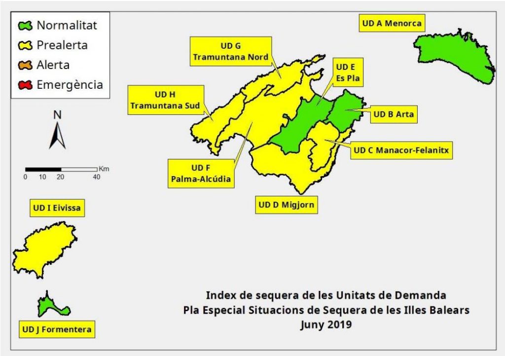 Pese a los malos resultados, Menorca tiene unos parámetros que están dentro de la normalidad