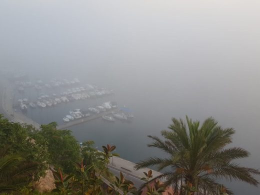 (Fotos) La niebla cubre Menorca