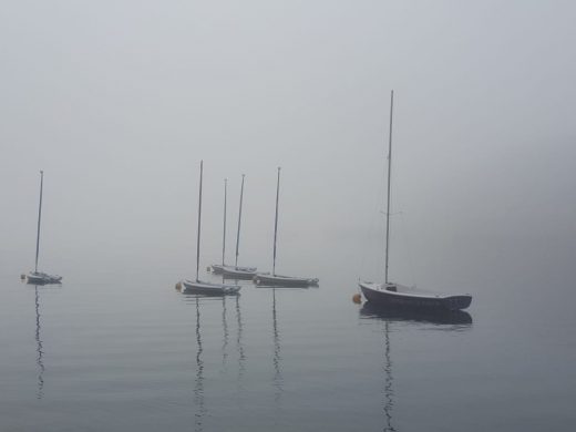 (Fotos) La niebla cubre Menorca