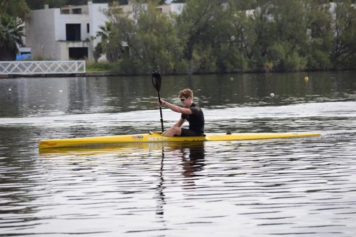 Josep Marqués entrenando (Foto: Club Náutic Ciutadella)