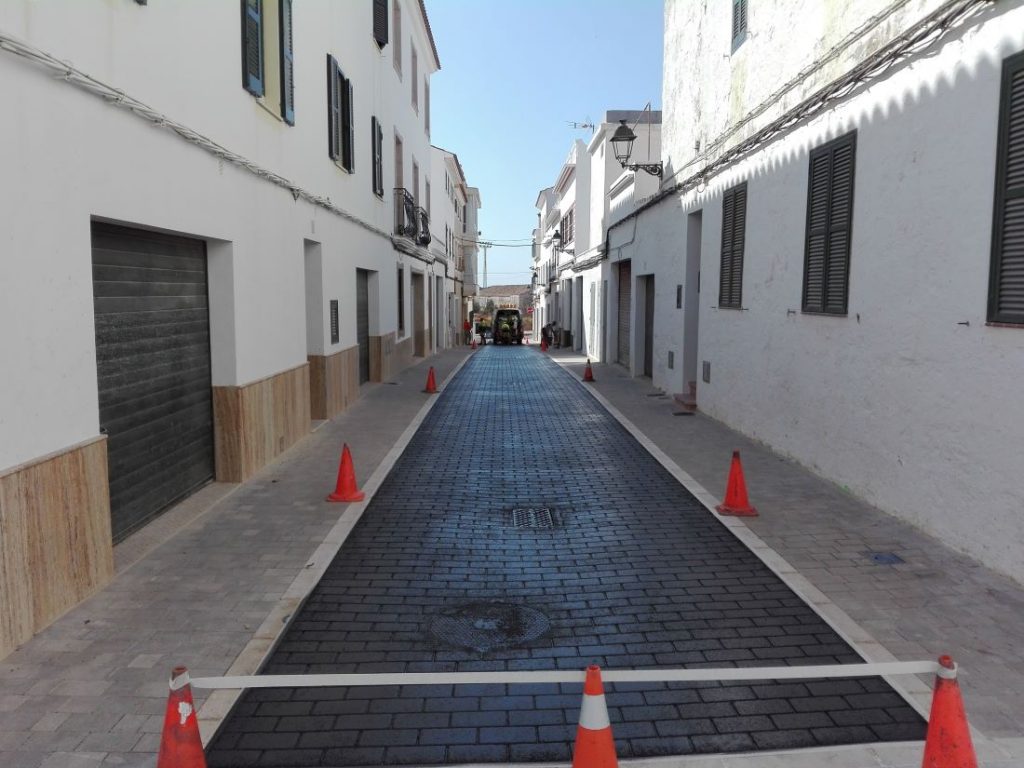 Nueva imagen de las calles de Es Migjorn Gran