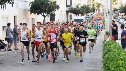 Imagen de la carrera en Ferreries (Foto: Tolo Mercadal)