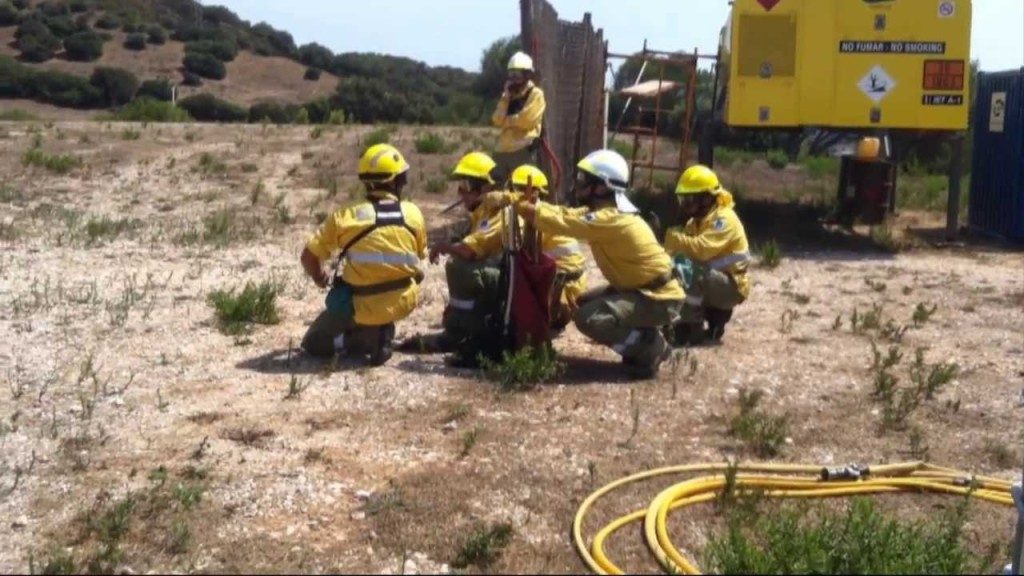 riesgo de incendios forestales.