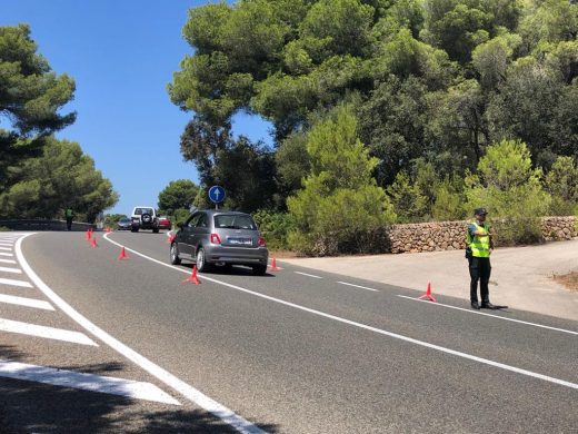 La Guardia Civil se encuentra en el lugar de los hechos (Foto: Tolo Mercadal)