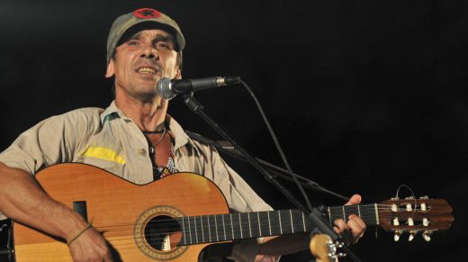 Manu Chao, durante un concierto (Foto: manuchao.net)