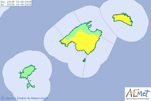 Previsión de la Aemet