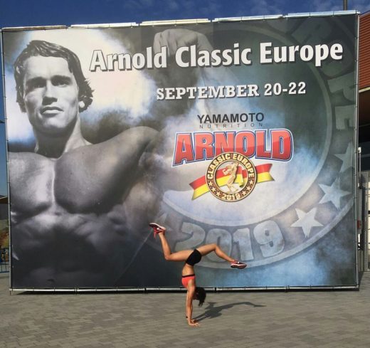 Ruth Álvarez, en el Arnold Classic Europe.