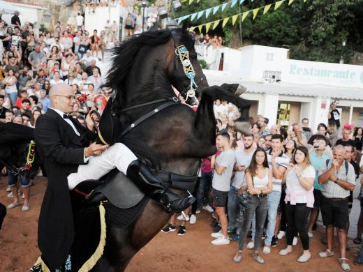 (Fotos) Fiesta y caballos en la playa