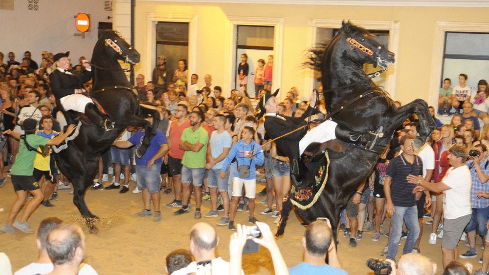 Un momento del primer jaleo (Foto: Tolo Mercadal)