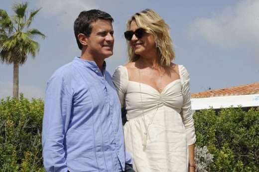 Valls y Gallardo, en uno de los actos de su boda en Menorca (Foto: Tolo Mercadal)