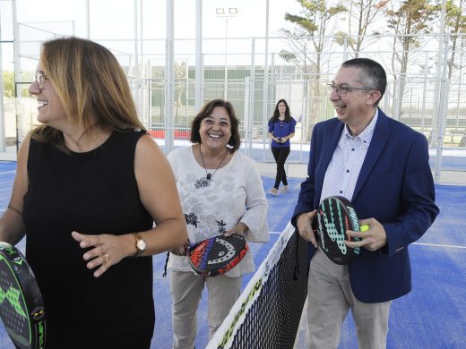 (Fotos) Sant Lluís estrena sus pistas de pádel para el WPT