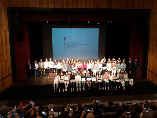 (Fotos) Tributo a los alumnos más aplicados de Menorca