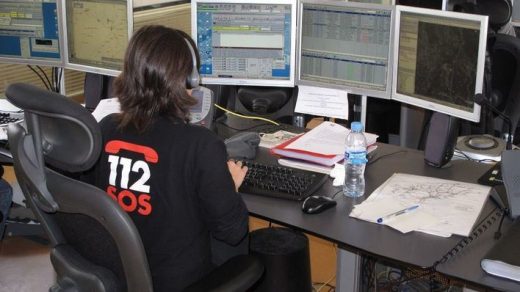 Sala de emergencias del 112 (Foto: mallorcadiario.com)