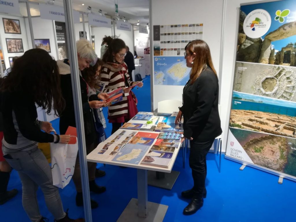 Imagen del stand de Menorca en la feria