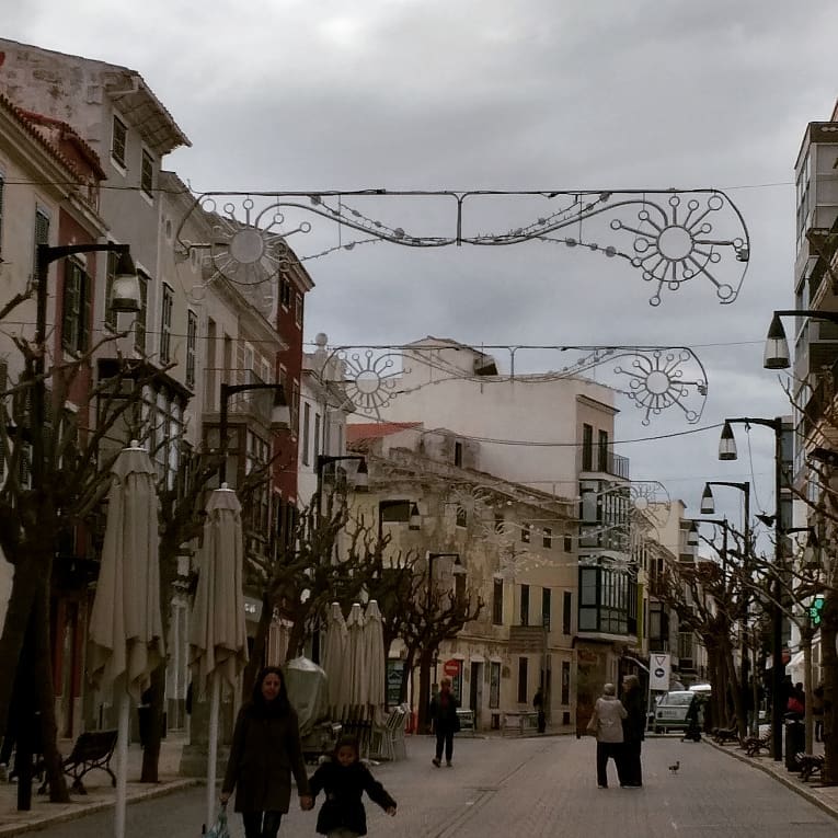 Imagen del centro de Maó