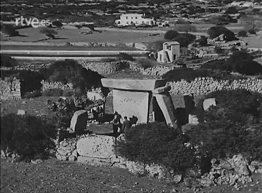 Imagen del poblado prehistórico Talatí de Dalt en el vídeo de RTVE