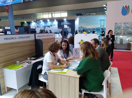 Stand de Menorca en la IBTM World