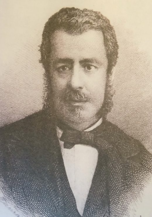 Retrato de Josep Maria Quadrado.