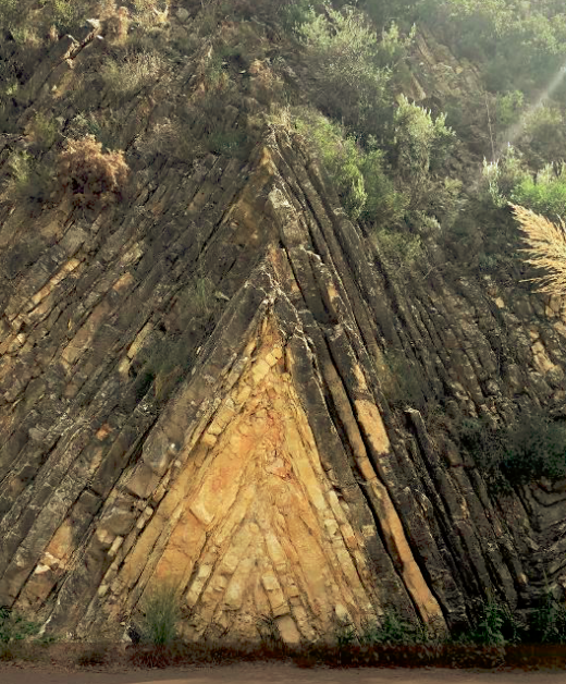 Anticlinal Sot de Chera. FOTO.- R.S.