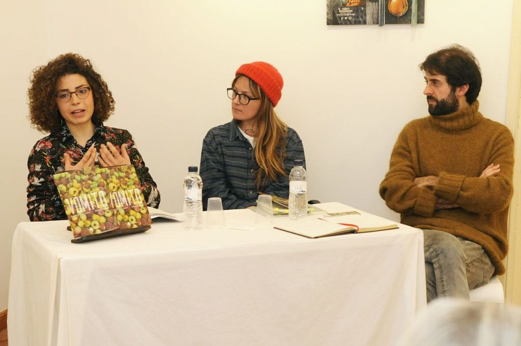 Un momento de la presentación del libro (Foto: Tolo Mercadal)