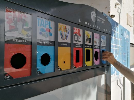 Nuevo método de recogida de residuos en Sant Lluís